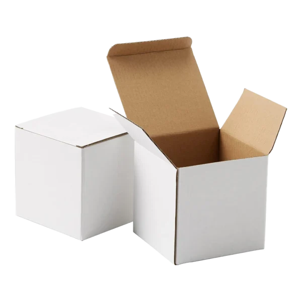 White Corrugated Boxes