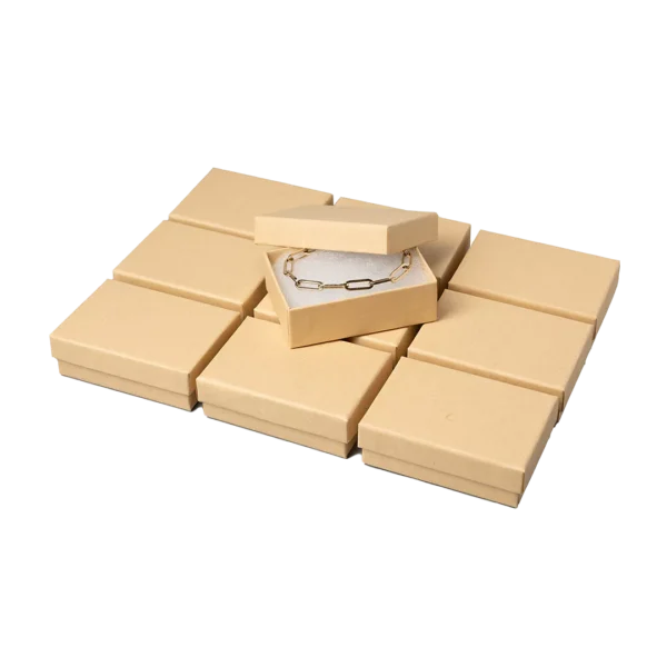 Customisable Cotton Insert Boxes for Jewellery Brands
