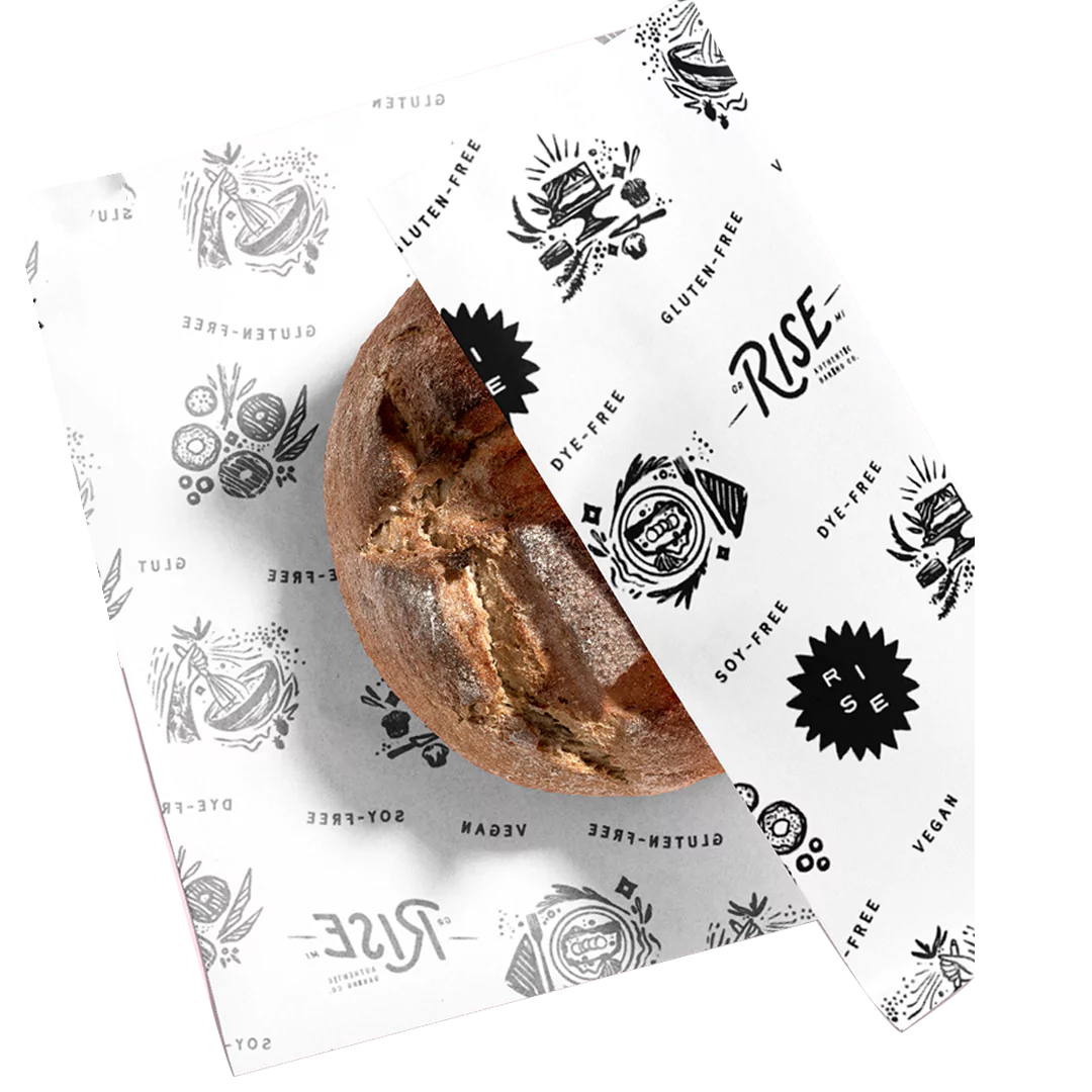 Food Wrapping Paper With Logo