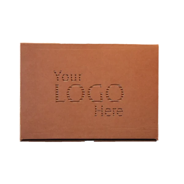 branded boxes with hot stamping logo