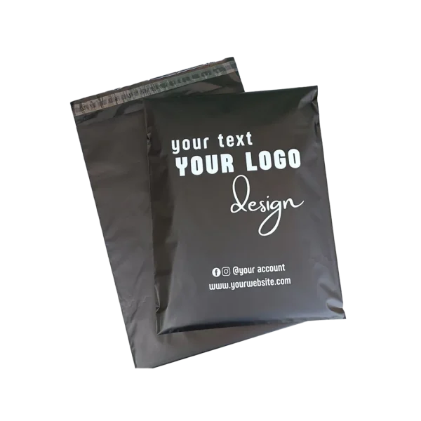 Black Poly Mailers With Logo