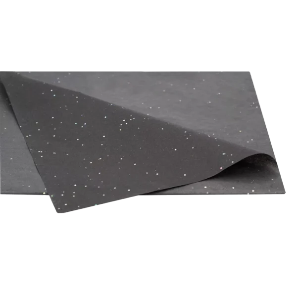 black wrapping paper