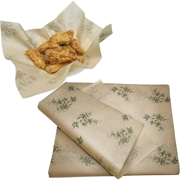 custom printed food wax paper