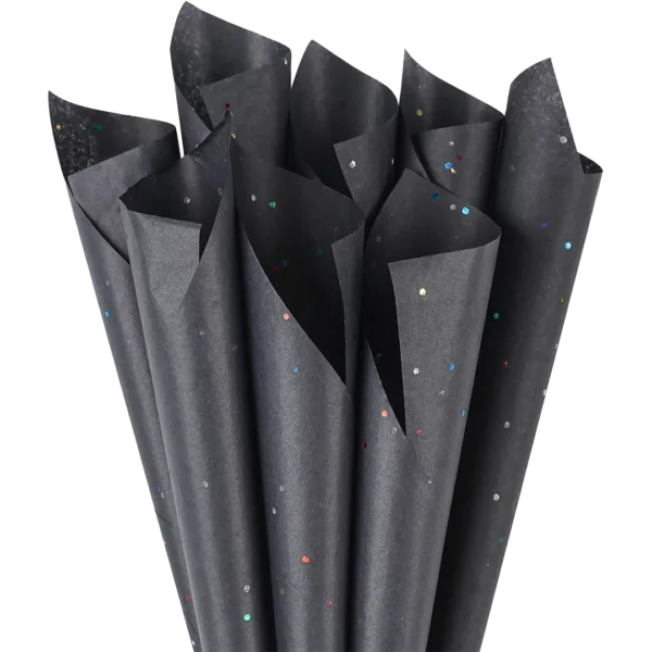 sparkle coated packaging paper