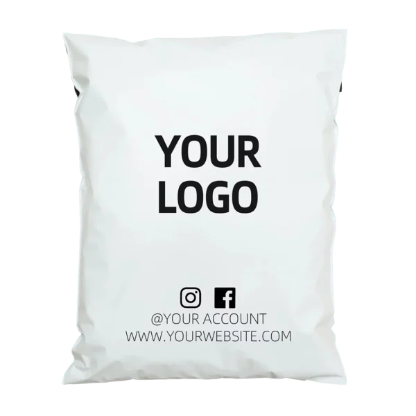 poly mailer bag with custom logo
