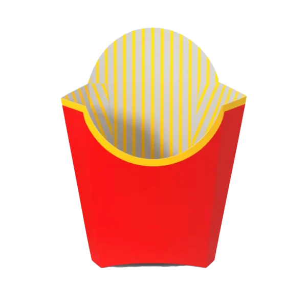 red french fry boxes