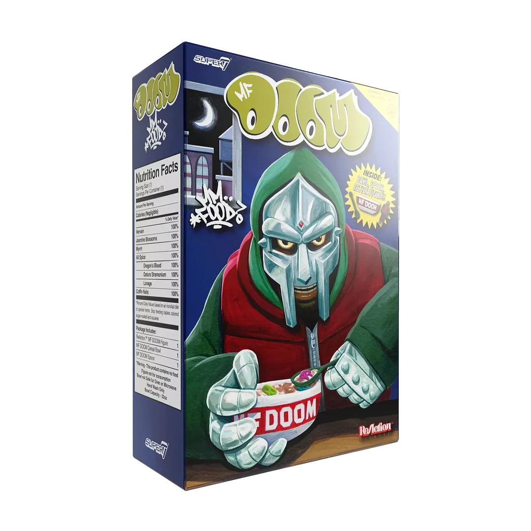 MF Doom Cereal Boxes
