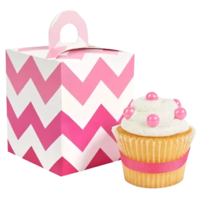 Pink cupcake boxes​