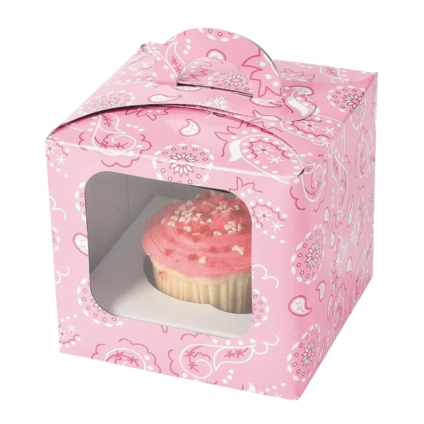 Single Cupcake Window Box and Insert