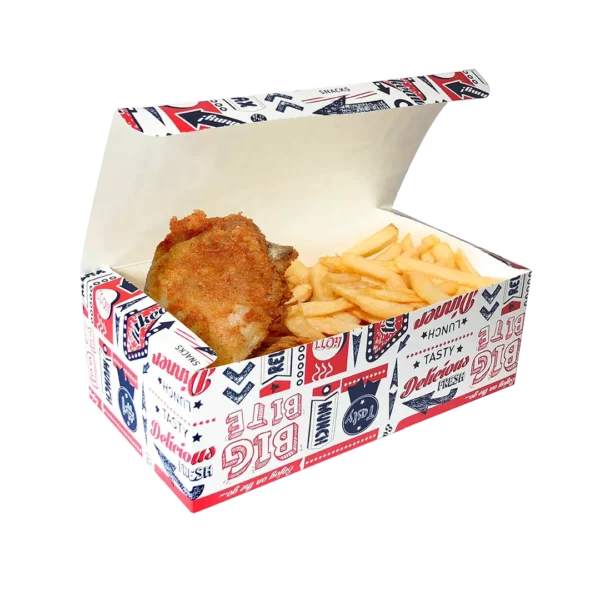cardboard takeaway boxes with lids