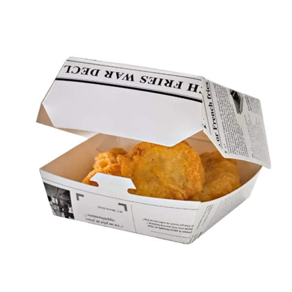 cardboard takeaway food containers