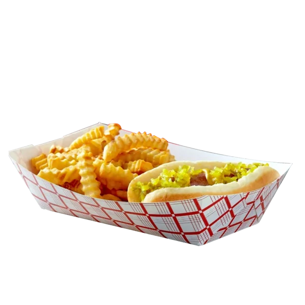 custom printed paper food trays