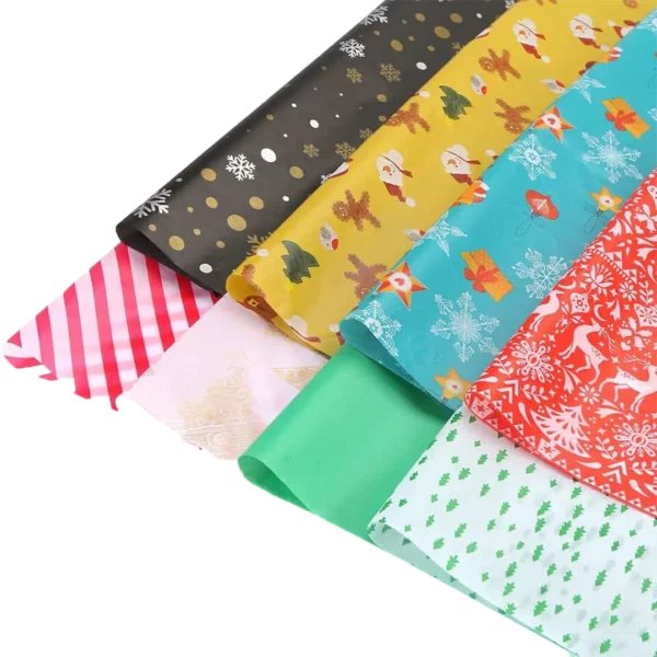 fastive theme tissue paper for packaging