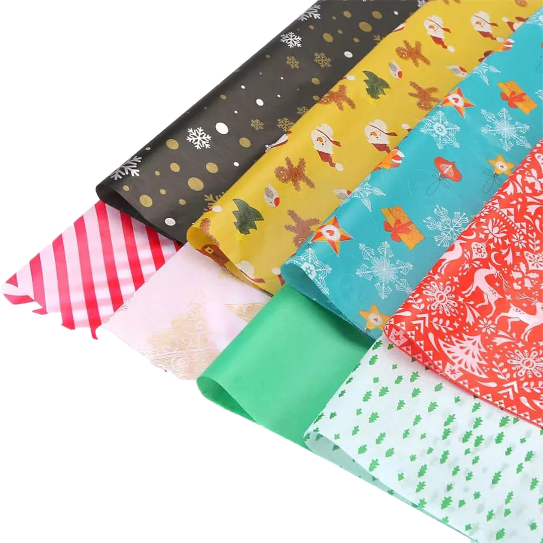 fastive theme tissue paper for packaging