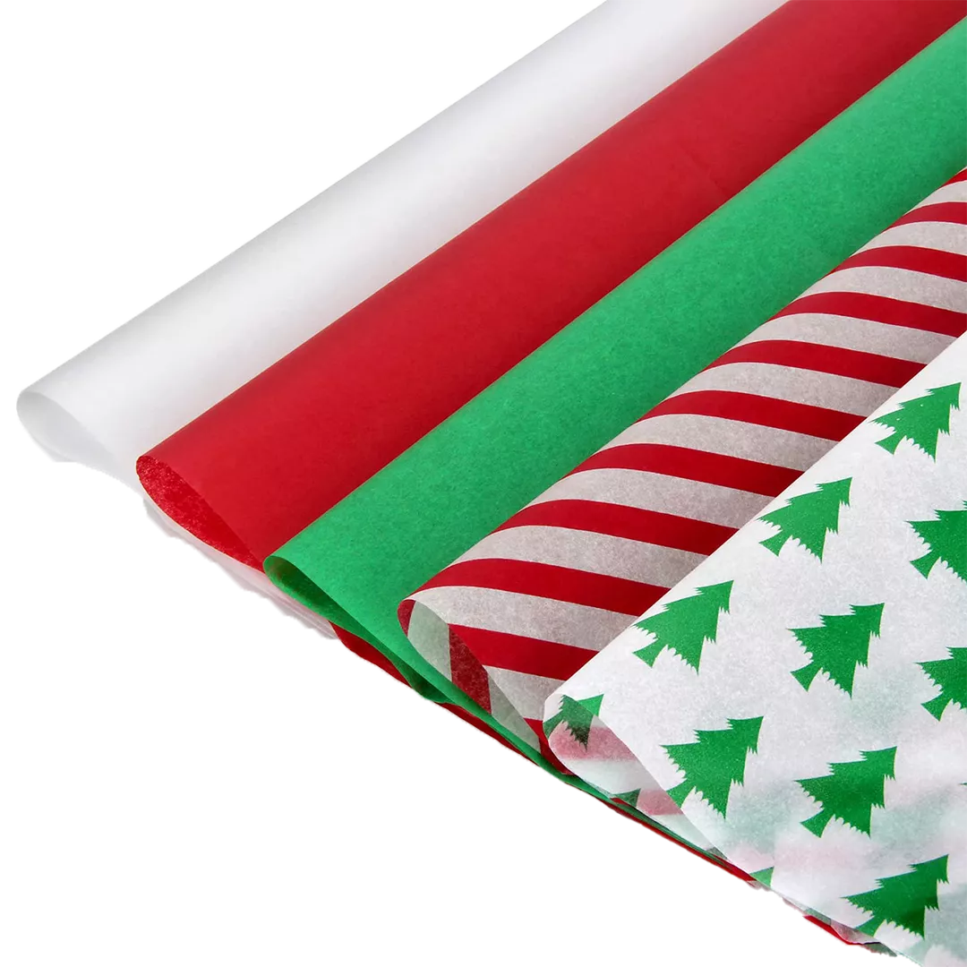 holly eve wrapping paper