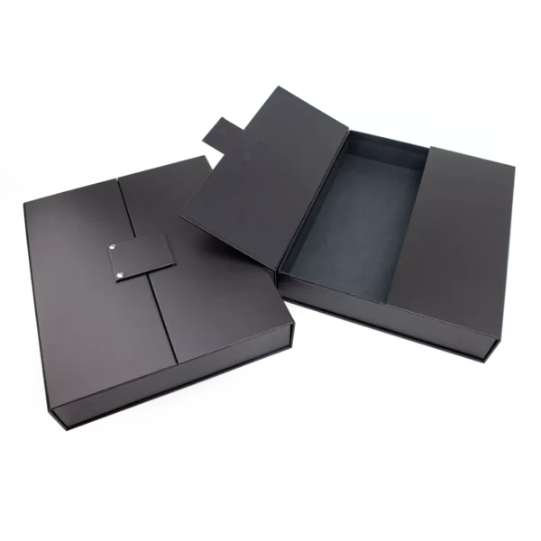 megnatic closuser praswntatiion boxes