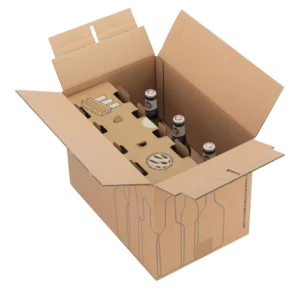 Bottle Boxes With Dividers
