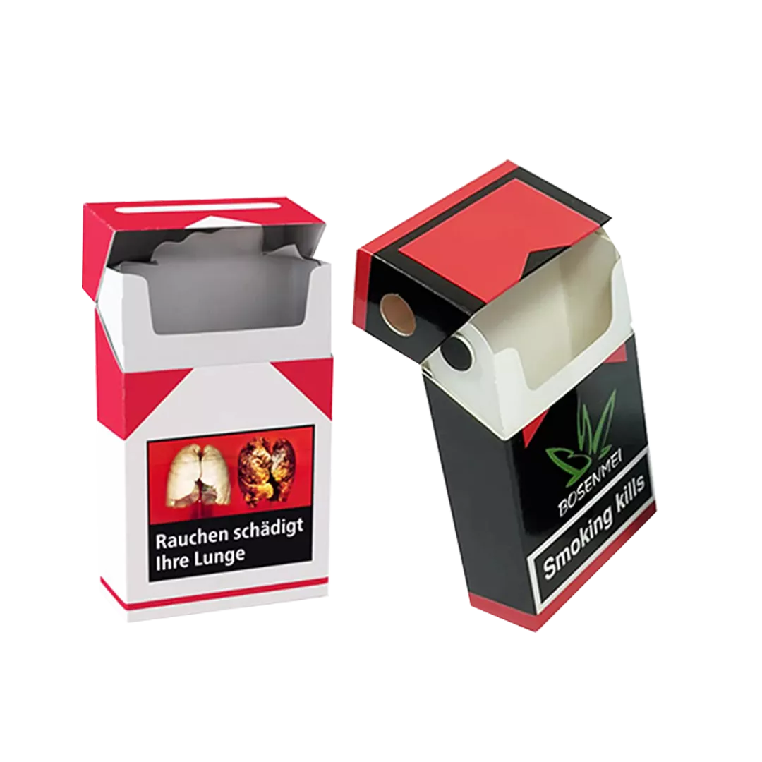 Health warnings on cigarette packets UK