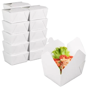 White Takeaway Boxes