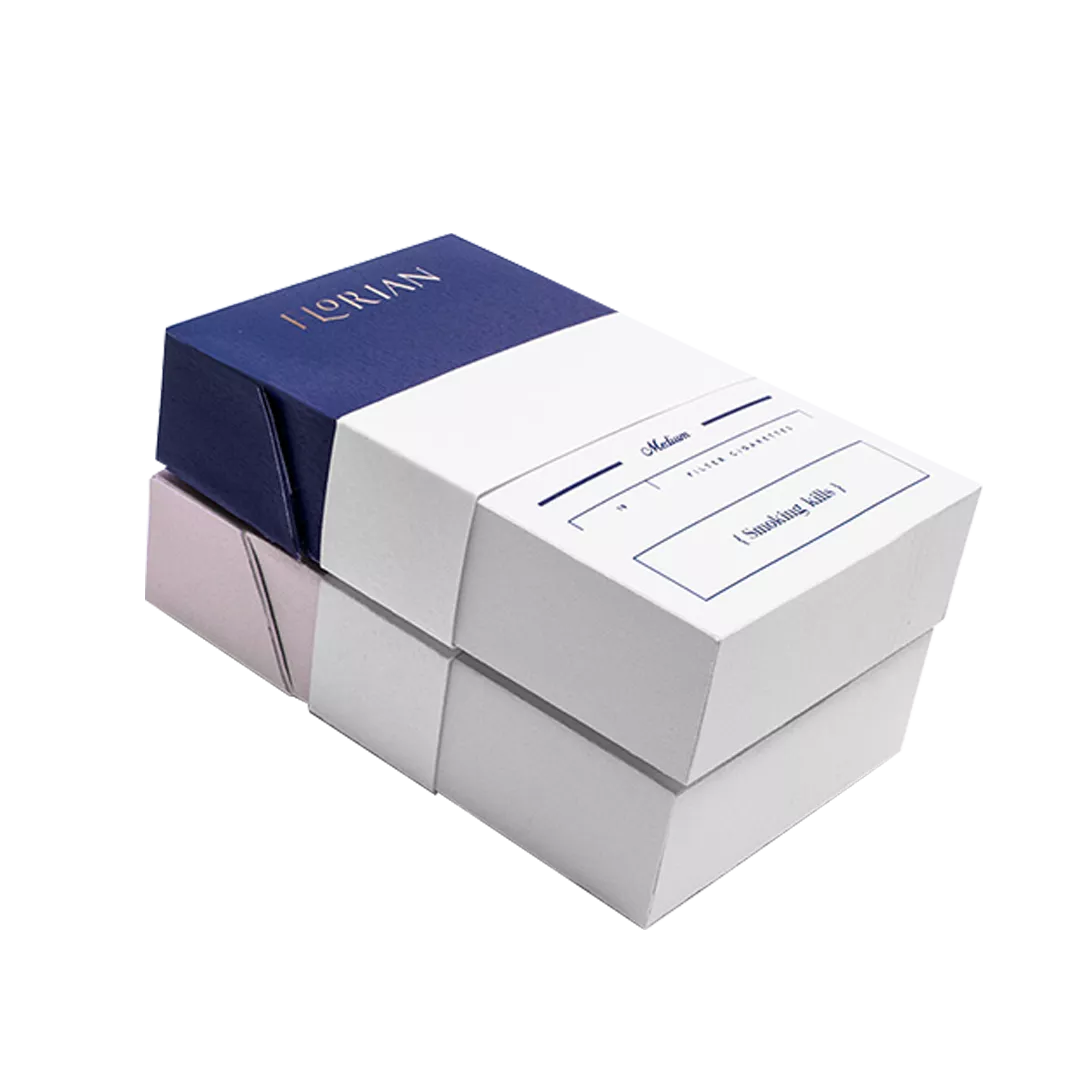 branded cigarette box packaging