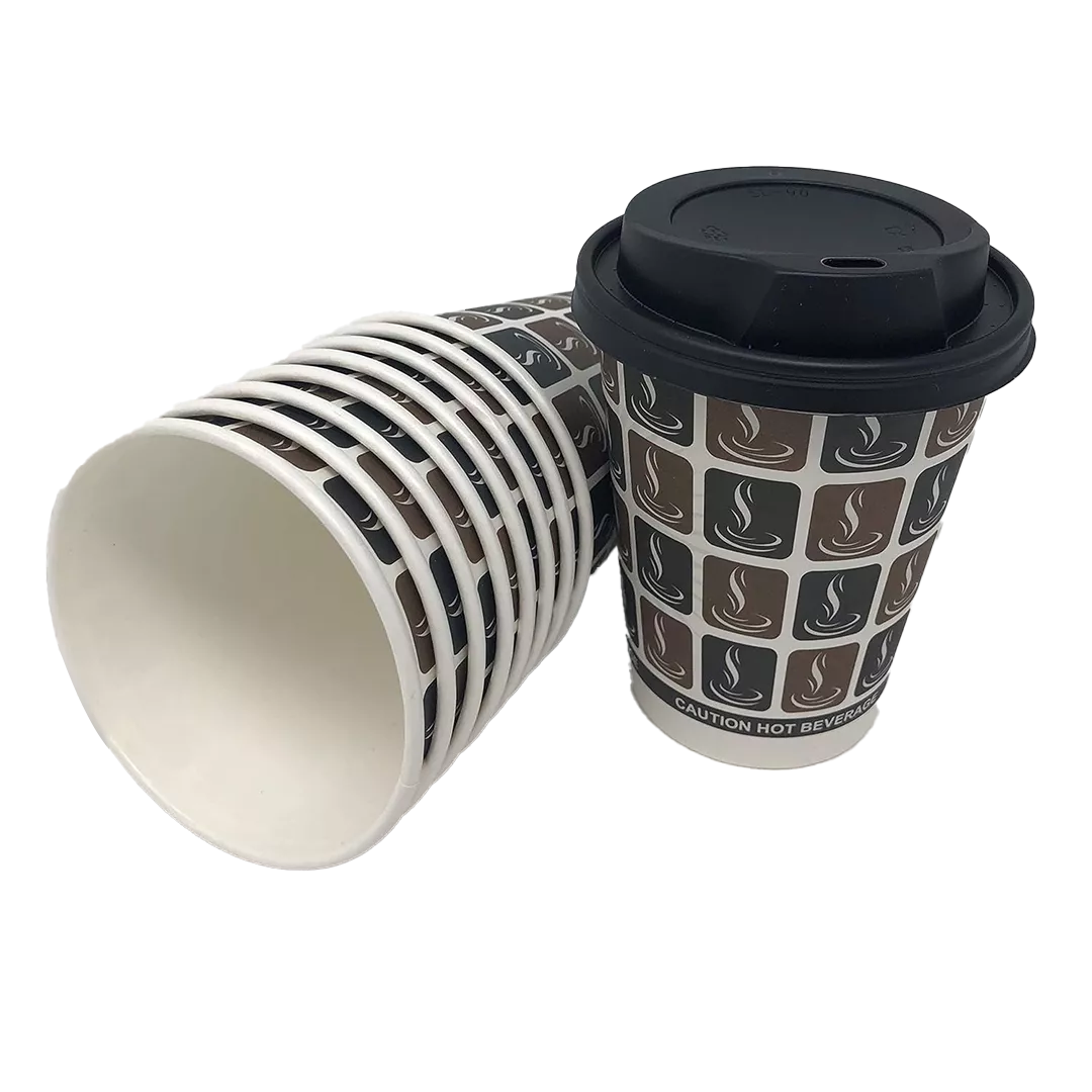 paper coffee cups with lids