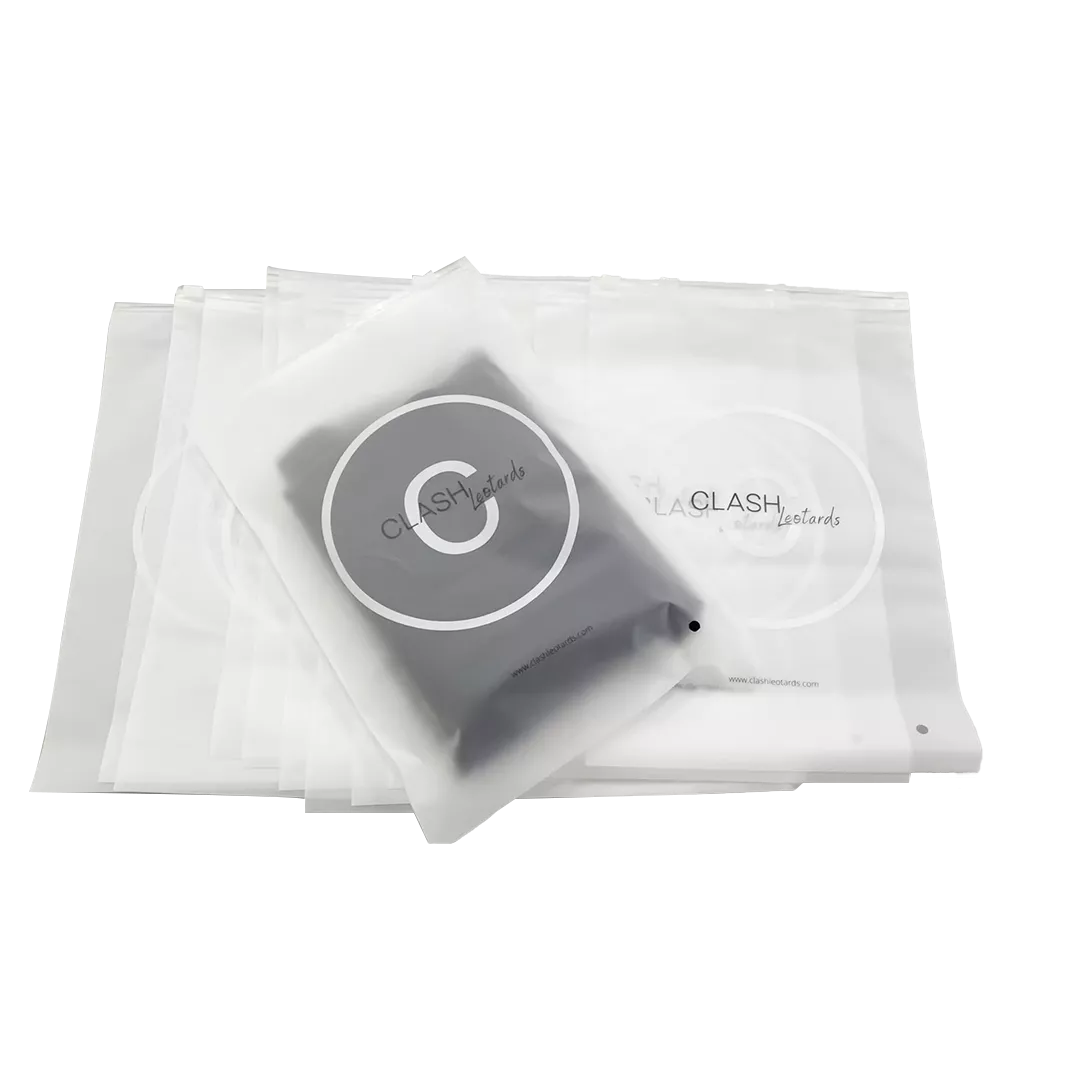 Custom Frosted Poly Bags