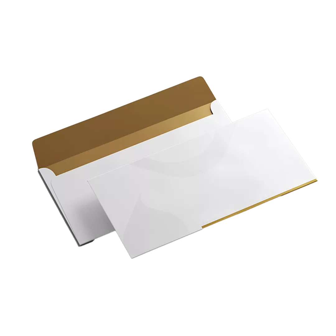 Standard Size DL Self Seal Envelopes Pack Plain White