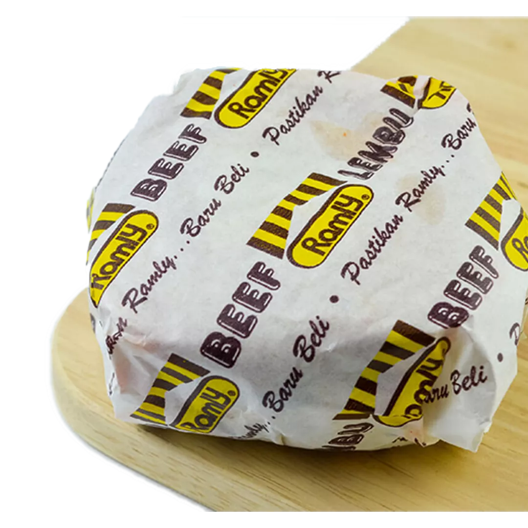 bespoke food paper with logo