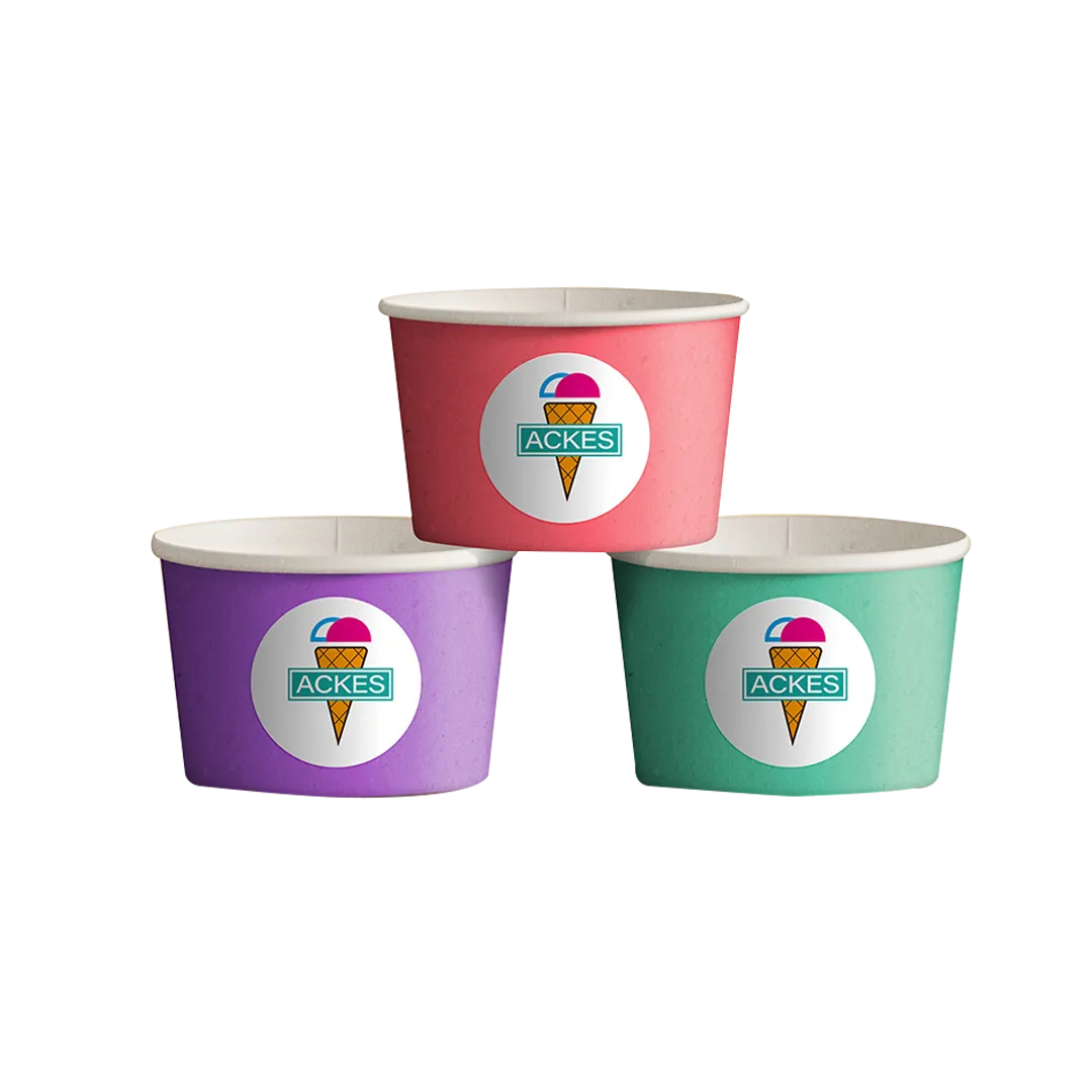 Branded Ice Cream Cups