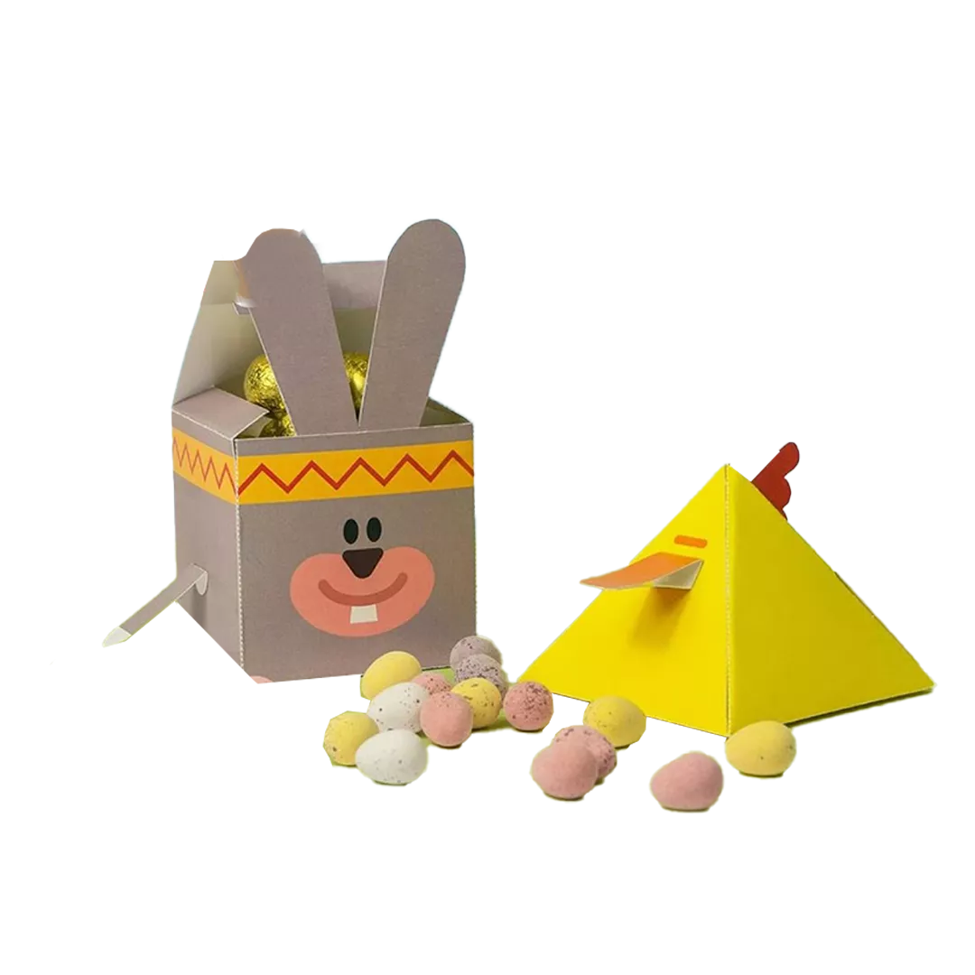 Funky party food boxes for kids