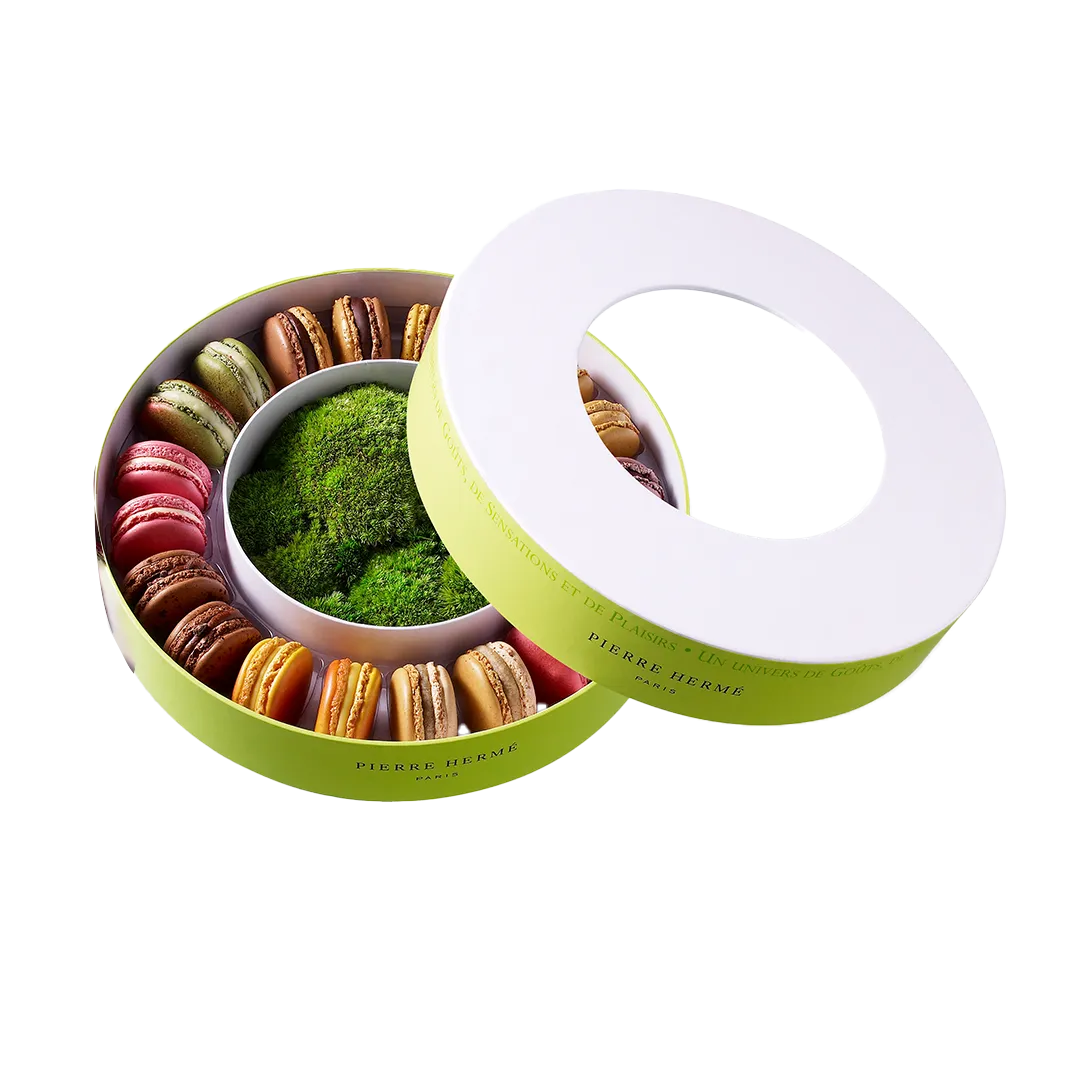 cardboard round boxes for sweet bakery products