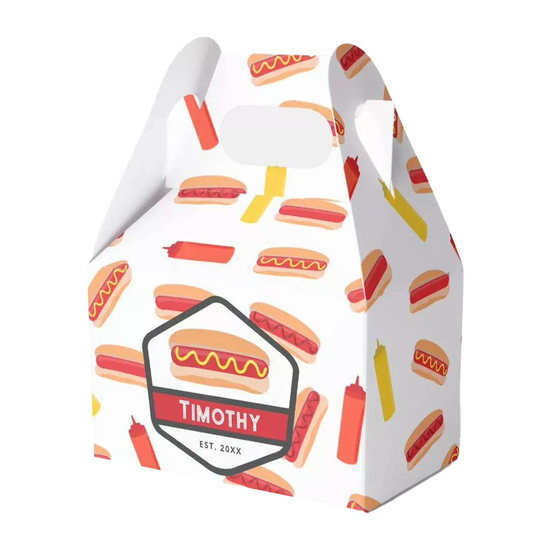 custom Gable food boxes