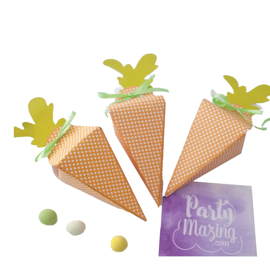 custom cone shape party boxes