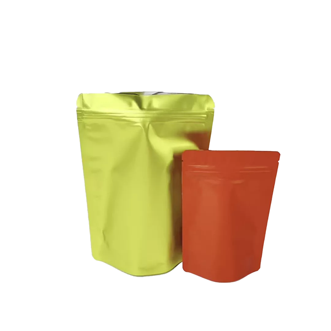 custom plain blank mylar bags