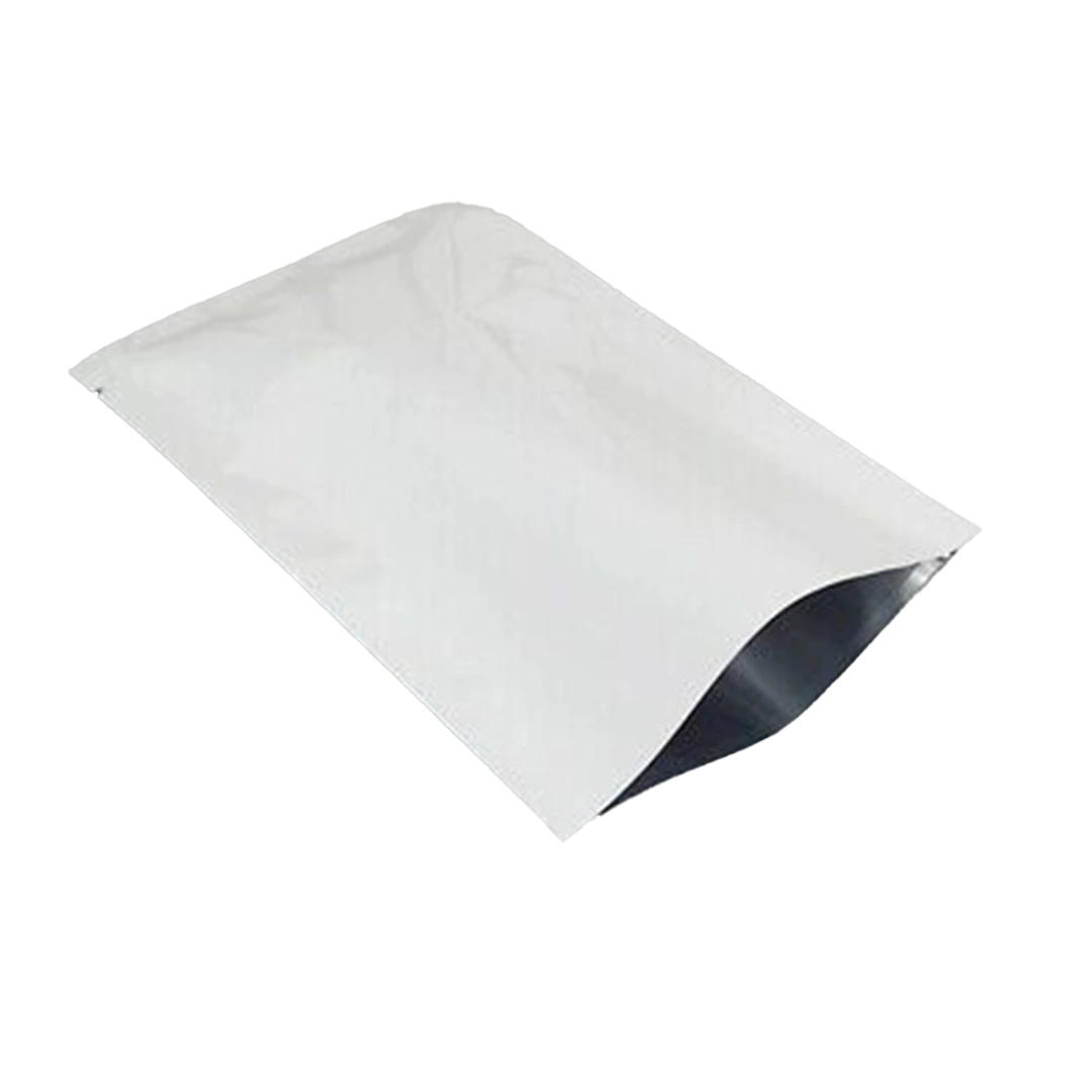 matte white mylar bags