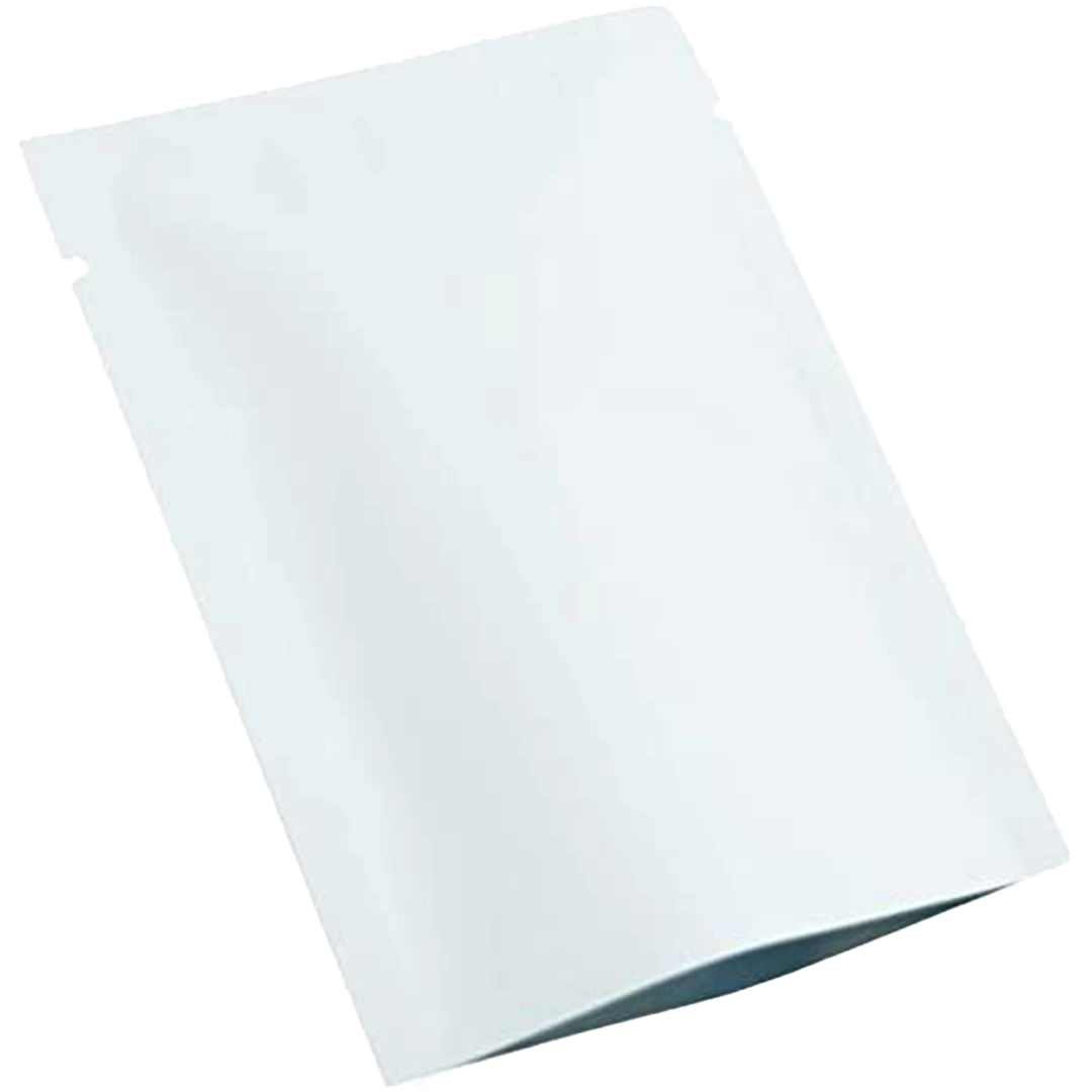 plain white mylar bags