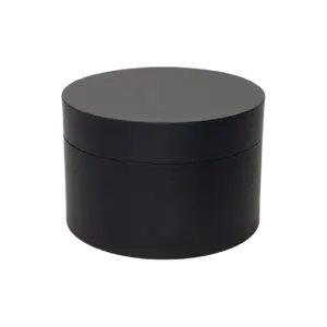 Black Round Boxes