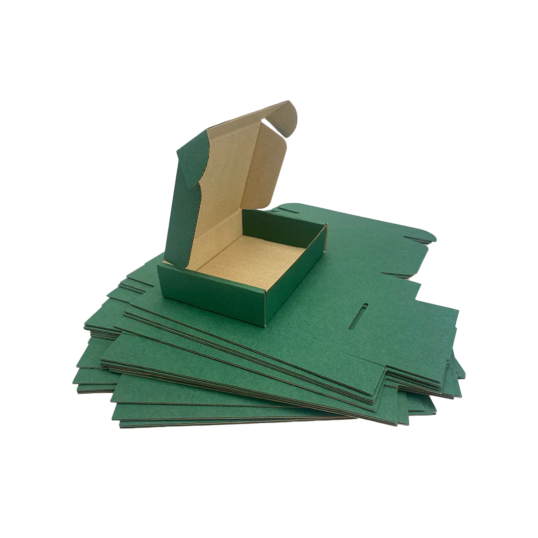 Green Mailer Boxes