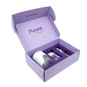 Purple Mailer Boxes