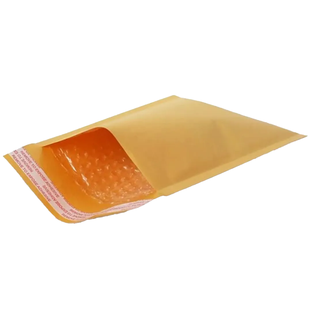 kraft paper padded envelopes with bubble wrap lining
