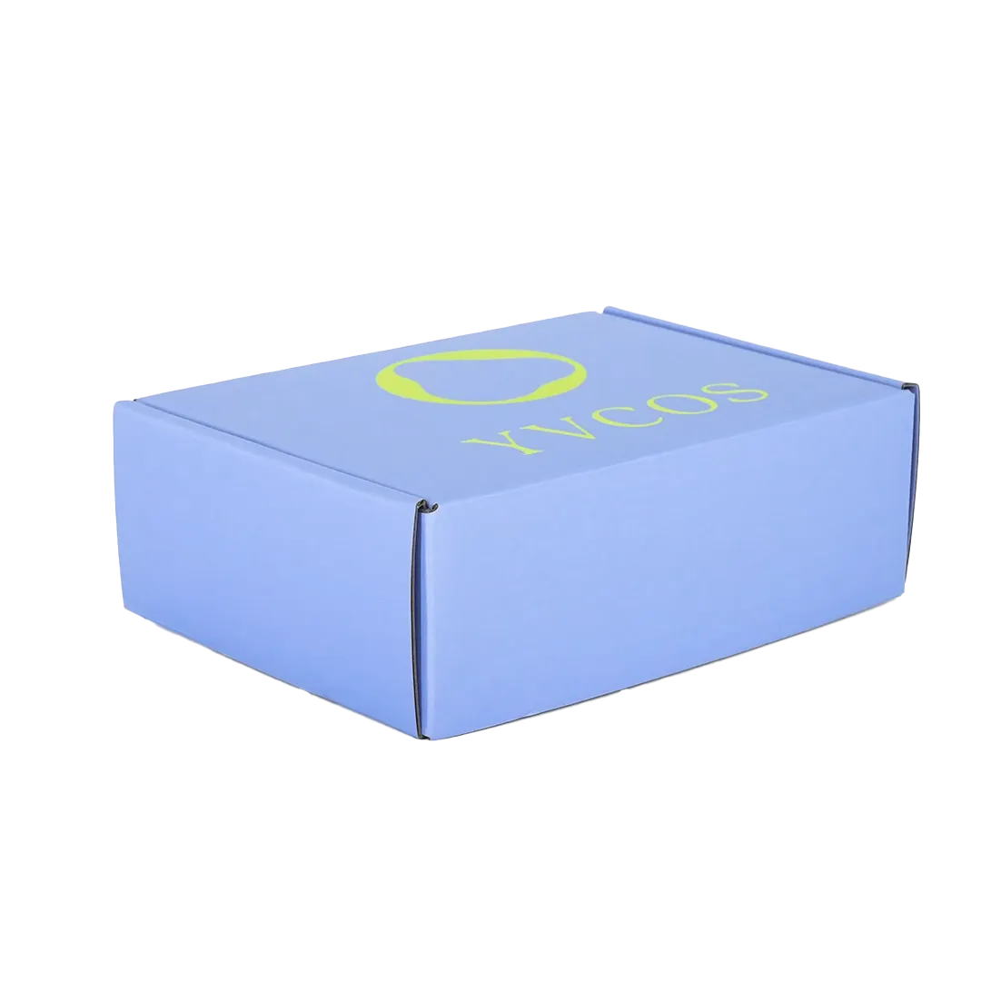 postal boxes with company logo