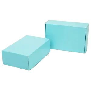 Teal Mailer Boxes