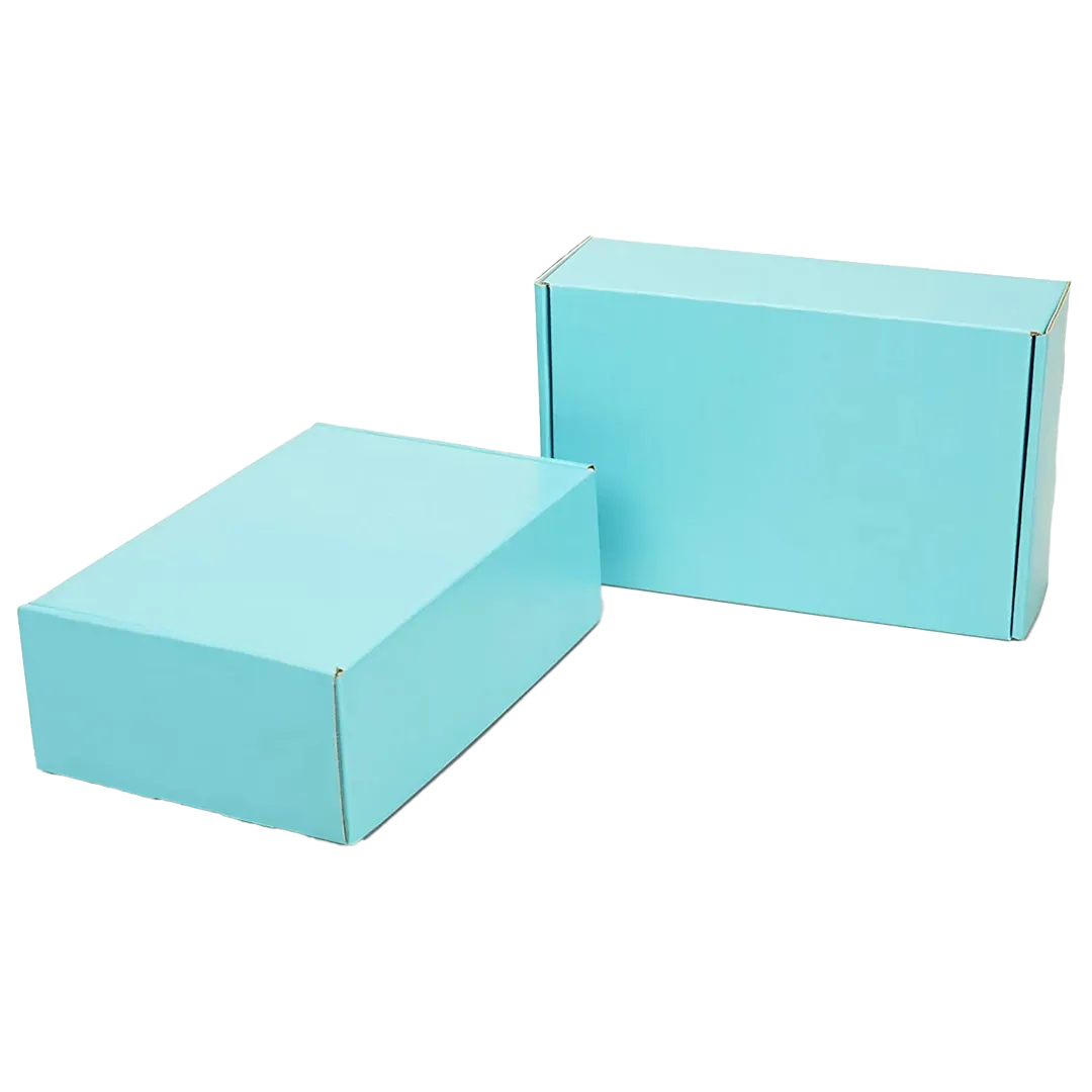Teal Mailer Boxes