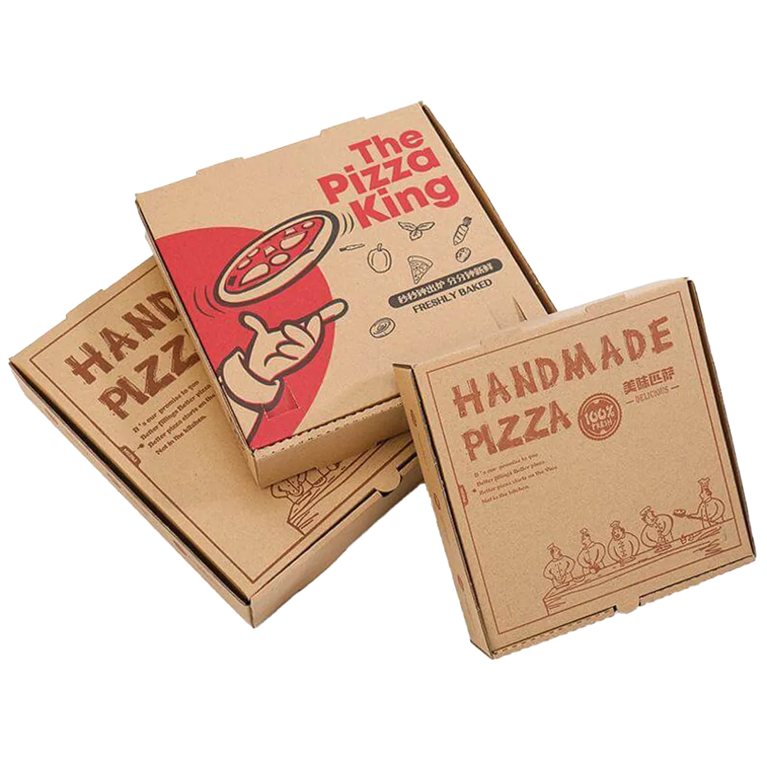 cardboard pizza boxes with custom printing
