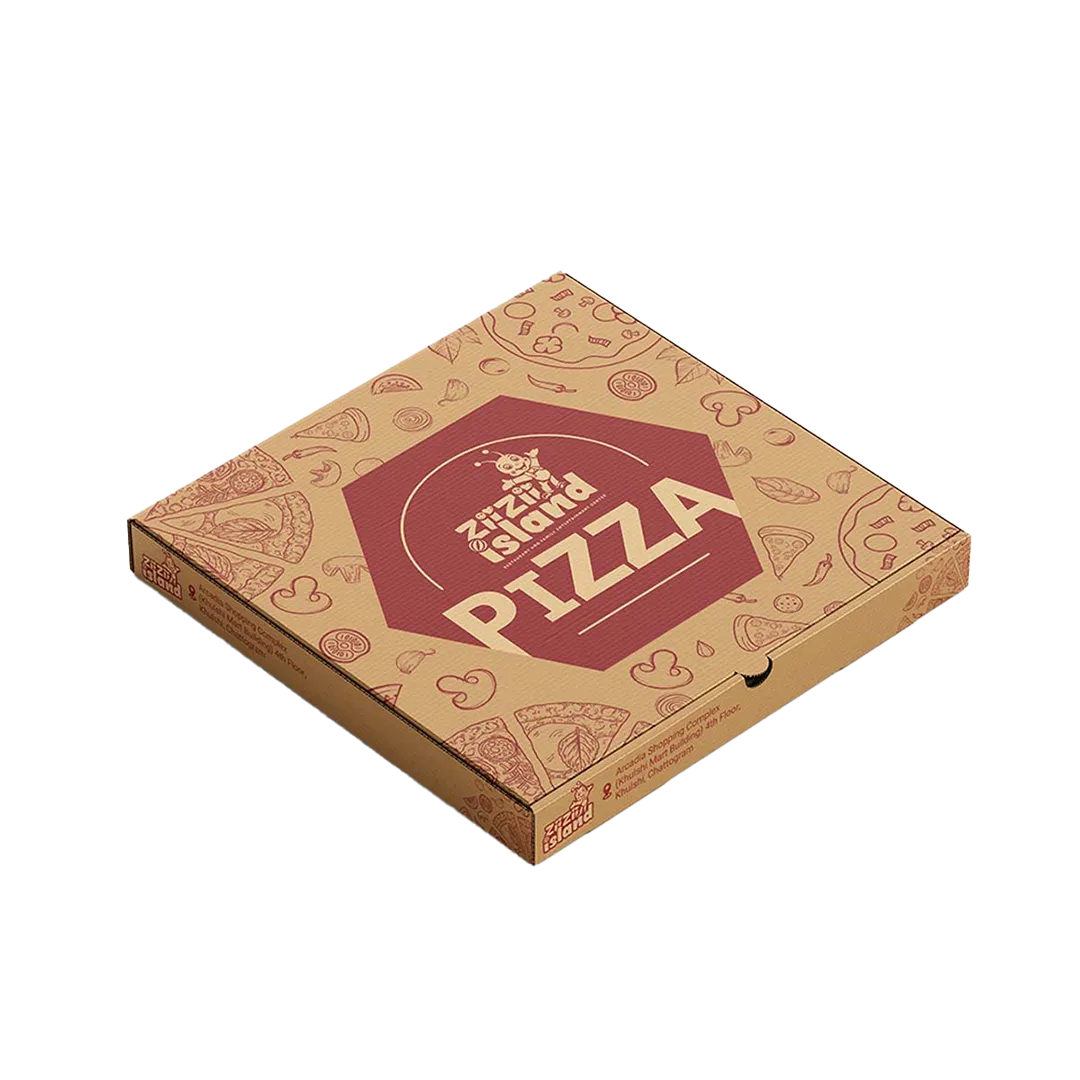 custom Kraft Takeaway Pizza Boxes