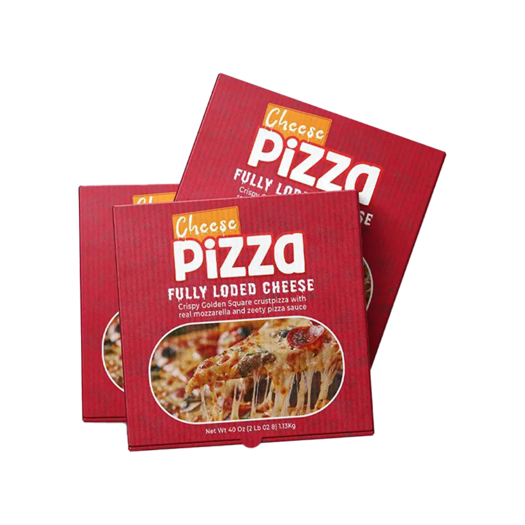 frozen pizza box packaging