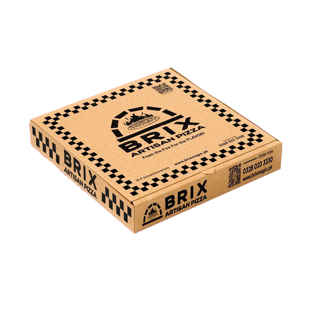 logo printed pizza boxes