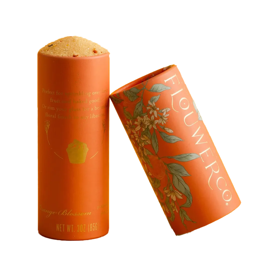 luxury bath salt paper tube