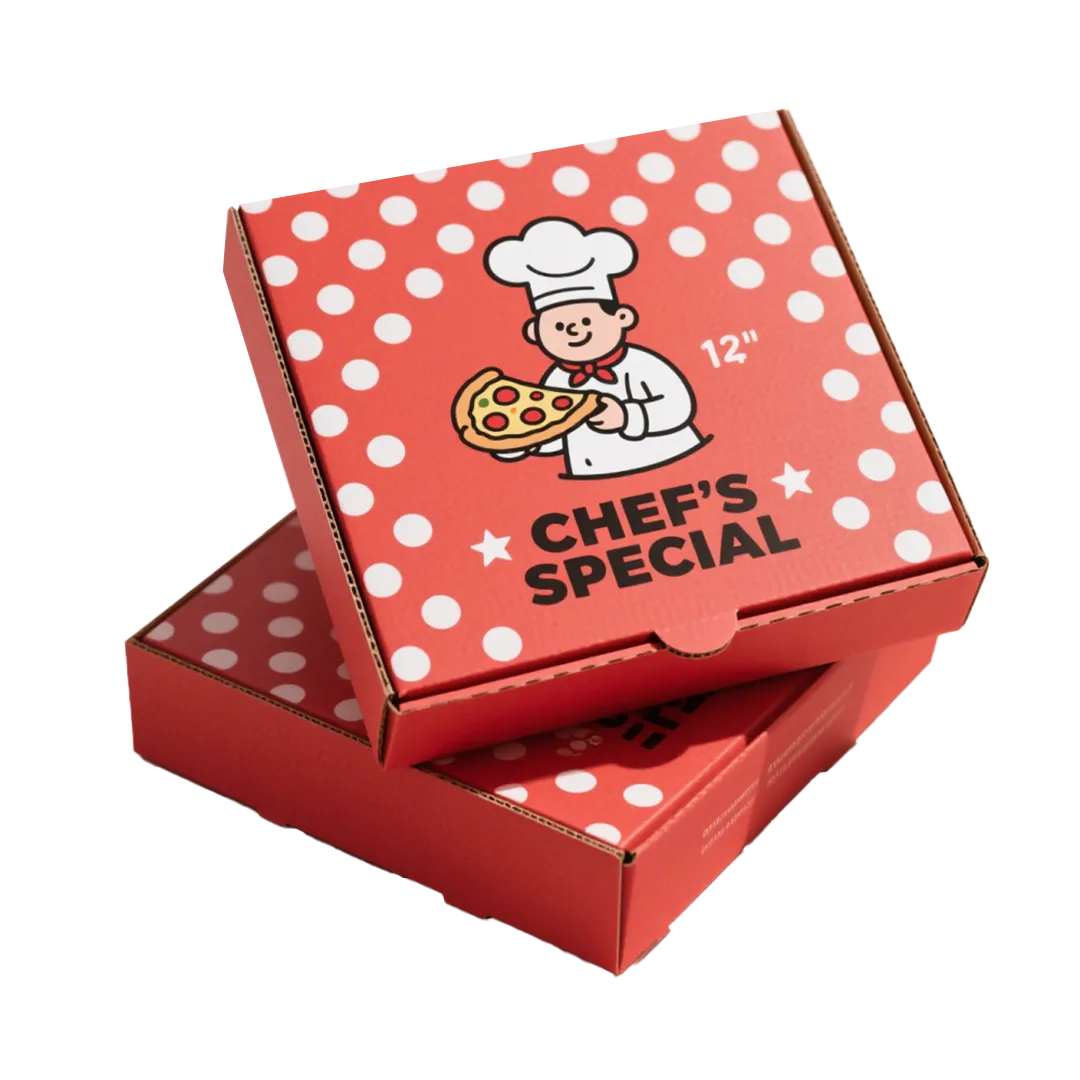 microwave-safe printed pizza boxes