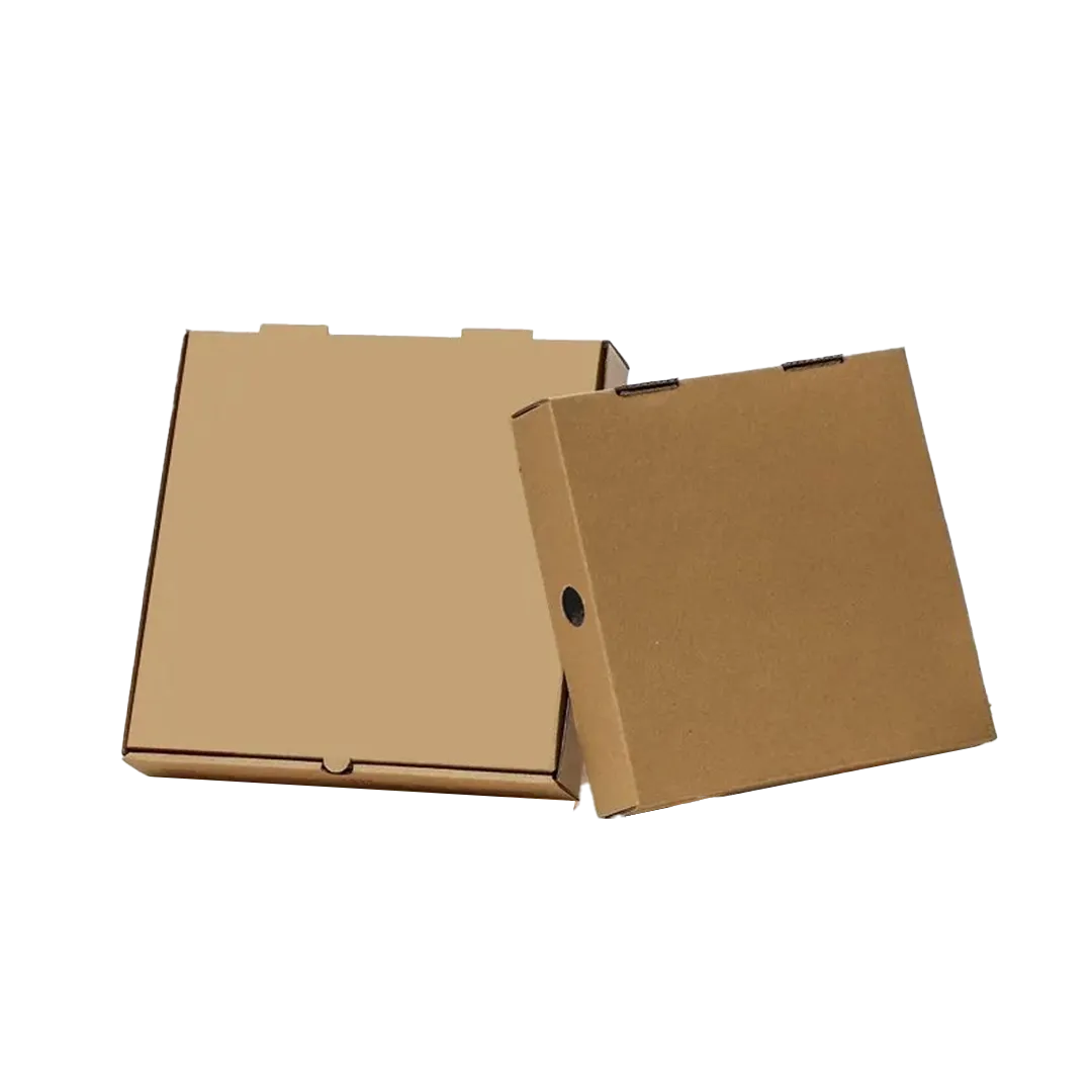 plain cardboard pizza boxes